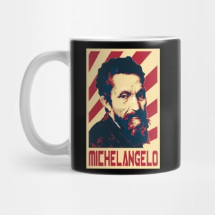 Michelangelo Retro Mug